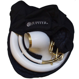 Jupiter JSP1000SB BBb Sousaphone, Fiberglass, silver-plated, Bag