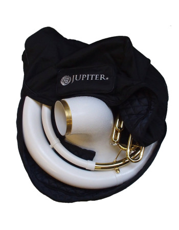 Jupiter JSP1000SB BBb Sousaphone, Fiberglass, silver-plated, Bag