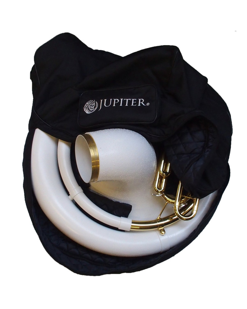 Jupiter JSP1000SB BBb Sousaphone, Fiberglass, silver-plated, Bag