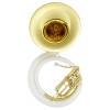 Jupiter JSP1010 BBb Sousaphone, Brass/Fiberglas, lacquered