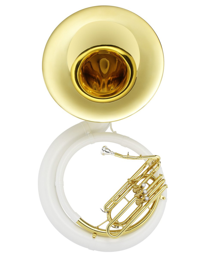 Jupiter JSP1010 BBb Sousaphone, Brass/Fiberglas, lacquered