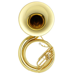 Jupiter JSP1100 BBb Sousaphone, Brass, lacquered, 3 valves