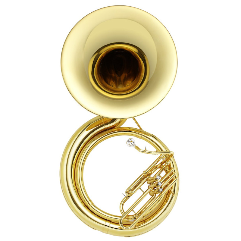 Jupiter JSP1100 BBb Sousaphone, Brass, lacquered, 3 valves