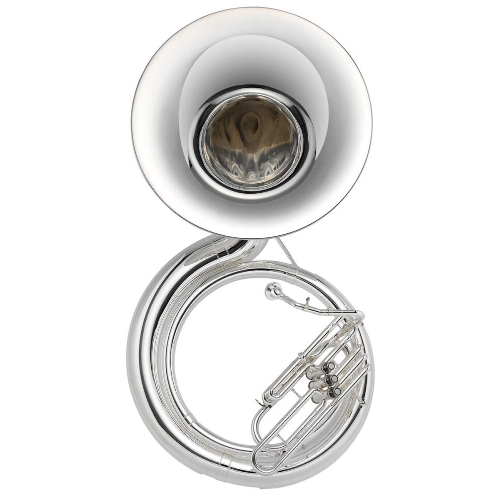 Jupiter JSP1100S BBb Sousaphone, Brass, silver-plated, 3 valves