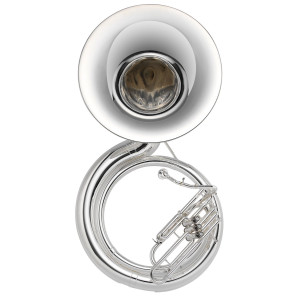 Jupiter JSP1100S BBb Sousaphone, Brass, silver-plated, 3 valves