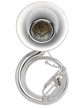 Jupiter JSP1100S BBb Sousaphone, Brass, silver-plated, 3 valves