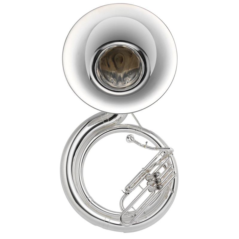 Jupiter JSP1100S BBb Sousaphone, Brass, silver-plated, 3 valves