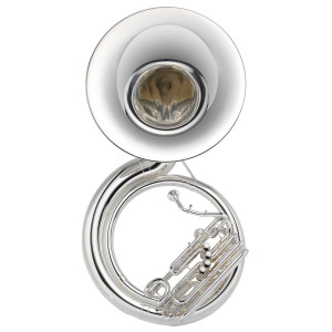 Jupiter JSP1110S BBb Sousaphone, Brass, silver-plated, 4 valves