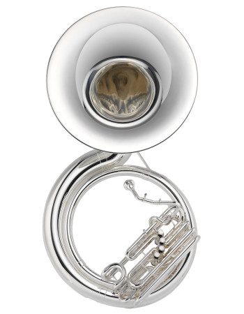 Jupiter JSP1110S BBb Sousaphone, Brass, silver-plated, 4 valves