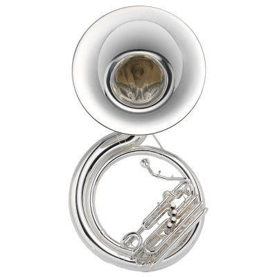 Jupiter JSP1110S BBb Sousaphone, Brass, silver-plated, 4 valves
