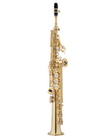 Jupiter JSS1000Q Bb Soprano Saxophone, Gold varnish
