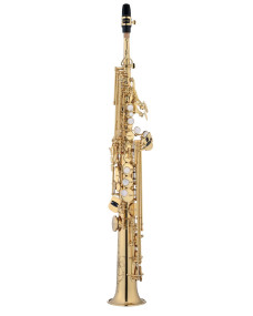 Jupiter JSS1100Q Bb Soprano Saxophone, Gold varnish