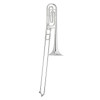 Jupiter JTB1100FSQ Bb/F Trombone, silver-plated, 13,34mm