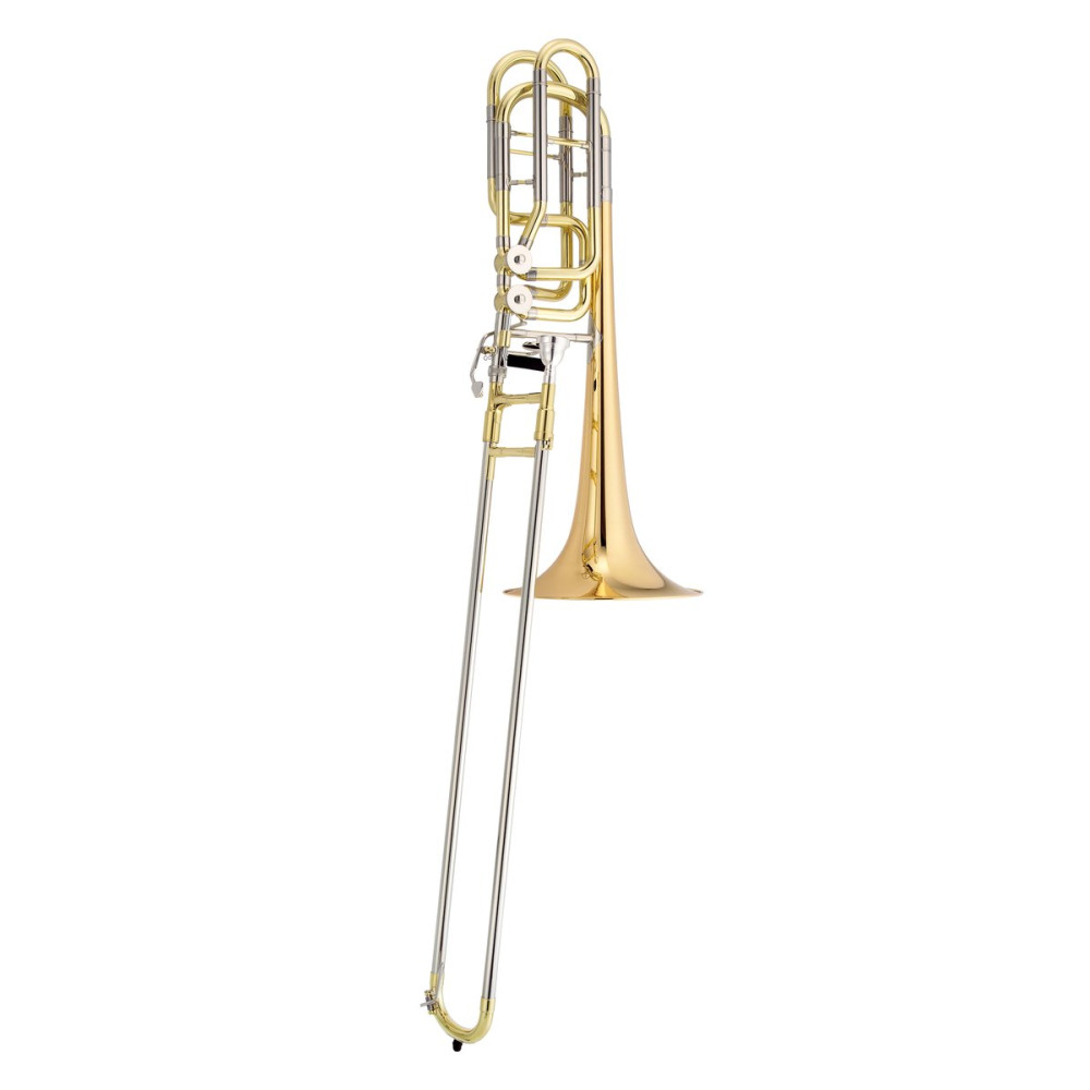 Jupiter JTB1180RQ Bb/F/Gb/D BassTrombone rosebrass, lacquered