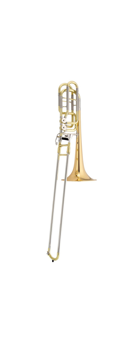 Jupiter JTB1180RQ Bb/F/Gb/D BassTrombone rosebrass, lacquered