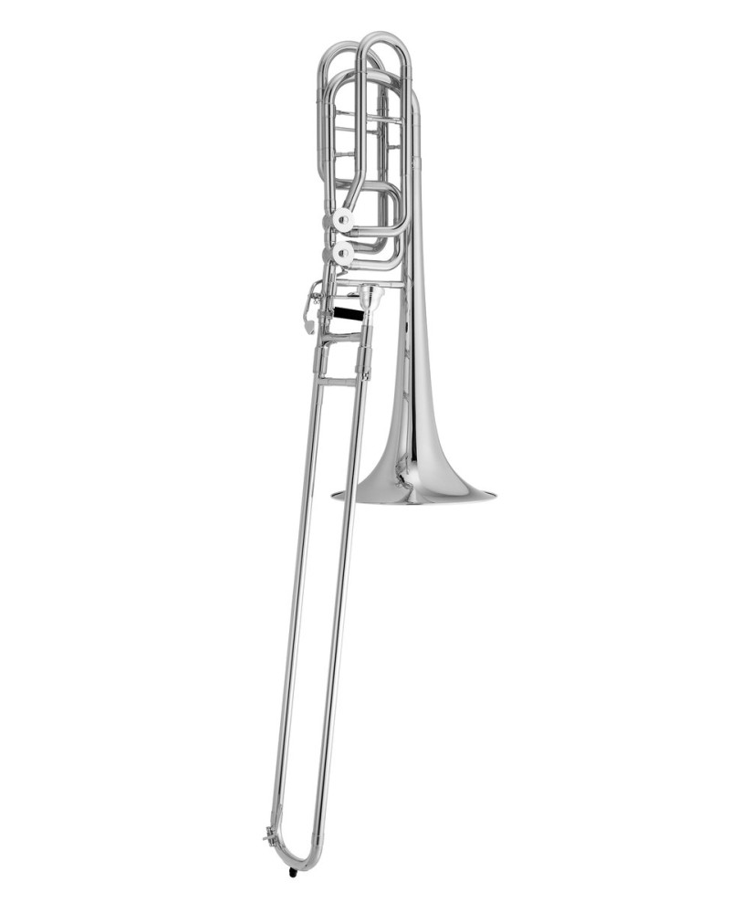 Jupiter JTB1180SQ Bb/F/Gb/D BassTrombone, silver-plated