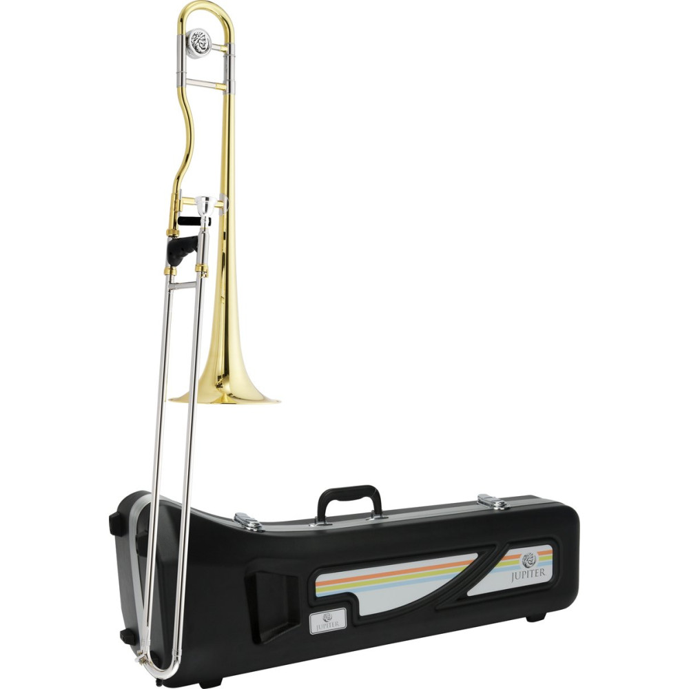 Jupiter JTB710A Bb Tenor Trombone, Ergonomic, School edition, lacquered, ABS-C ase