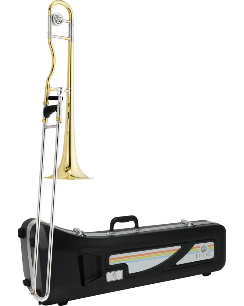 Jupiter JTB710A Bb Tenor Trombone, Ergonomic, School edition, lacquered, ABS-C ase