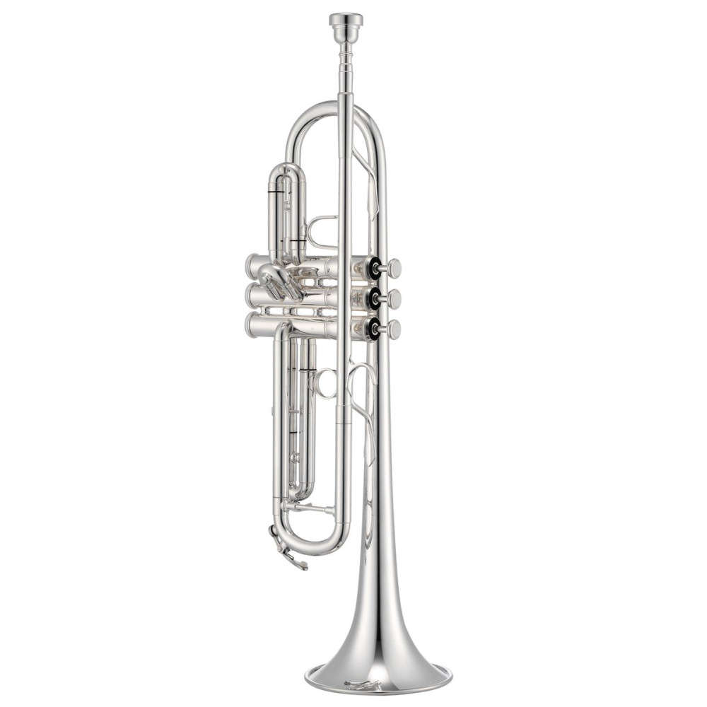 Jupiter JTR1100SQ Bb Trumpet, silver-plated, Reversed