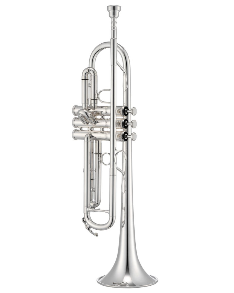Jupiter JTR1100SQ Bb Trumpet, silver-plated, Reversed