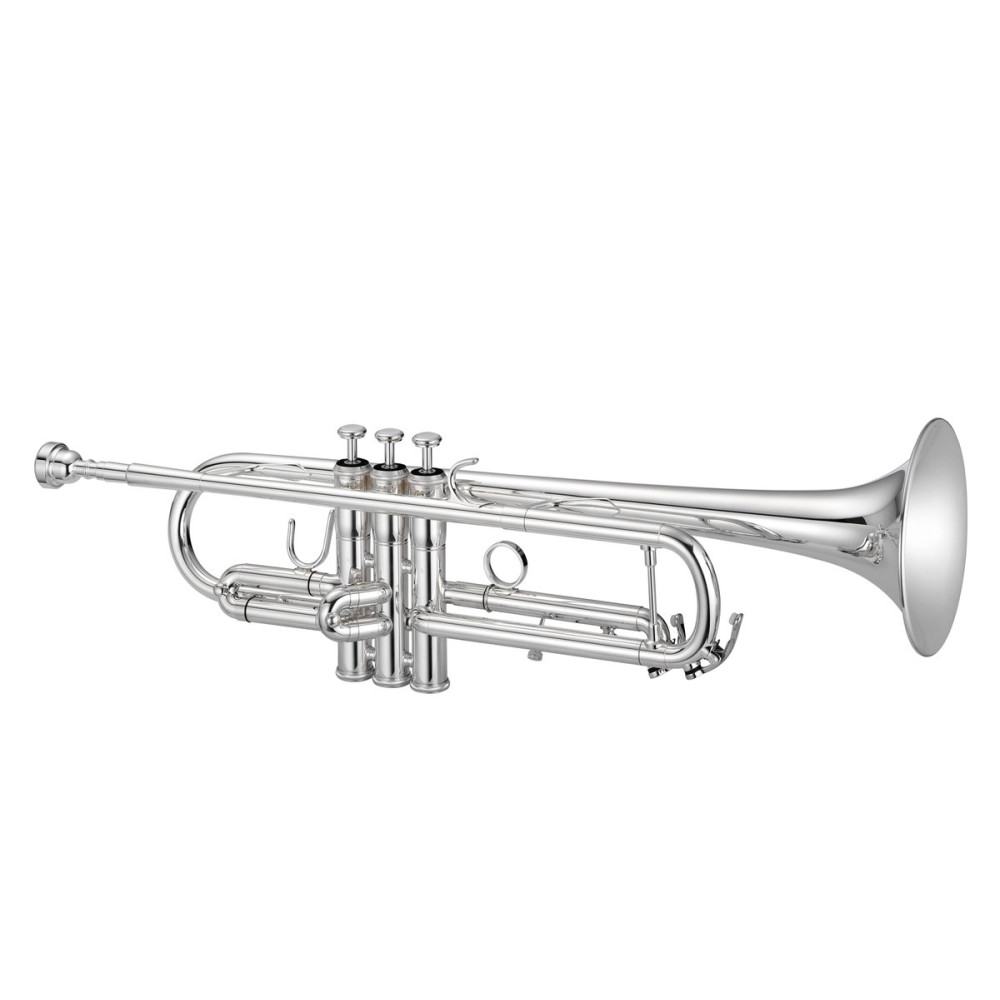 Jupiter JTR1100SQ Bb Trumpet, silver-plated, Reversed