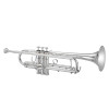 Jupiter JTR1100SQ Bb Trumpet, silver-plated, Reversed