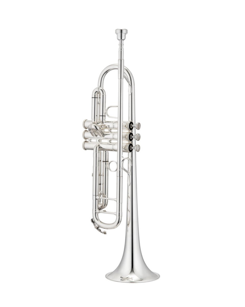 Jupiter JTR1150SQ Bb Trumpet, silver-plated, Reversed