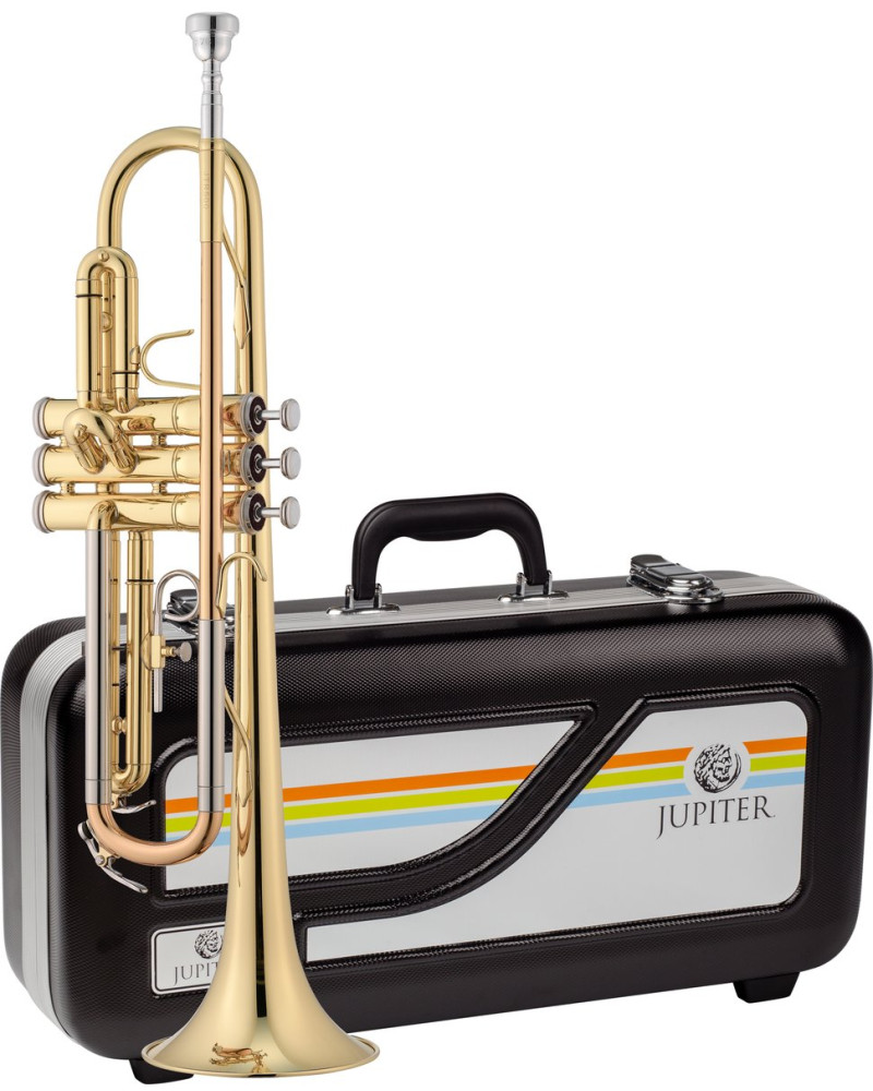 Jupiter JTR500A Bb Trumpet, School edition, lacquered, ABS-Case