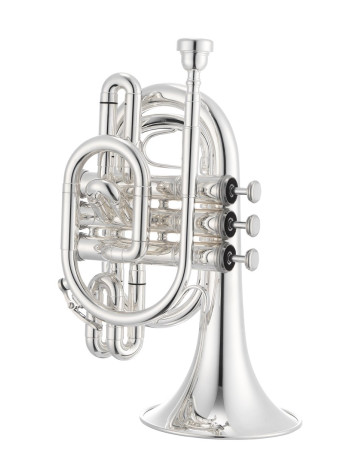 Jupiter JTR710SQ Bb Pocket Trumpet, silver-plated