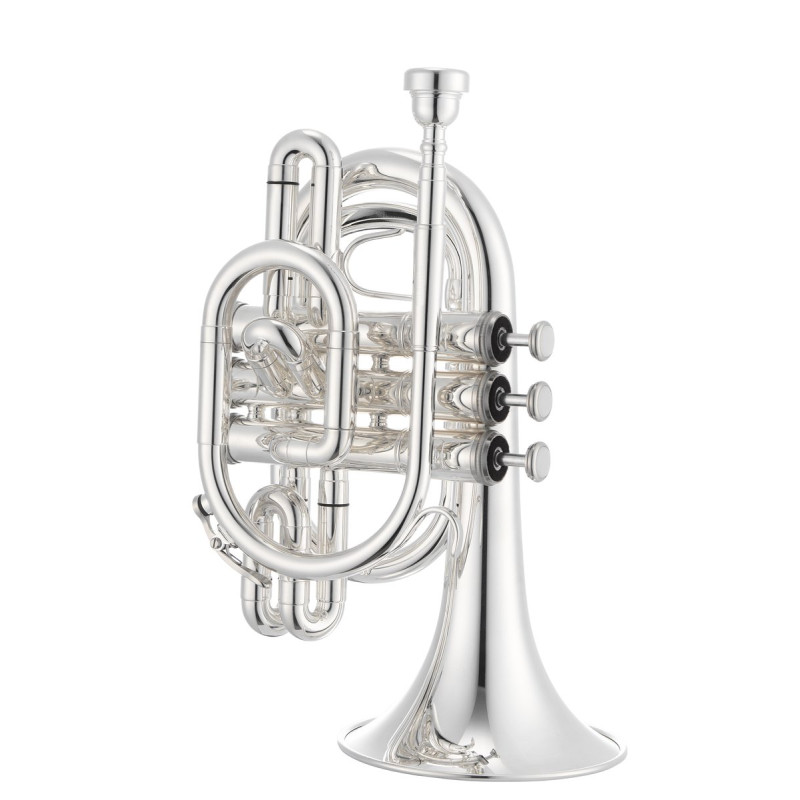 Jupiter JTR710SQ Bb Pocket Trumpet, silver-plated