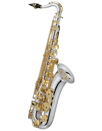Jupiter JTS1100SGQ Bb Tenor Saxophone, Body: silver-plated