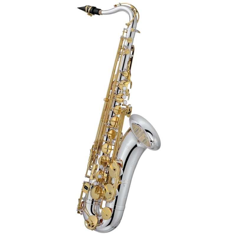 Jupiter JTS1100SGQ Bb Tenor Saxophone, Body: silver-plated