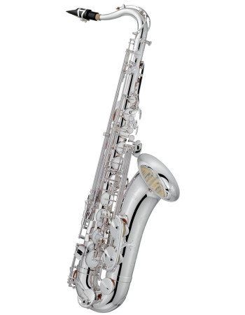 Jupiter JTS1100SQ Bb Tenor Saxophone, Body and keywork: silver-plated