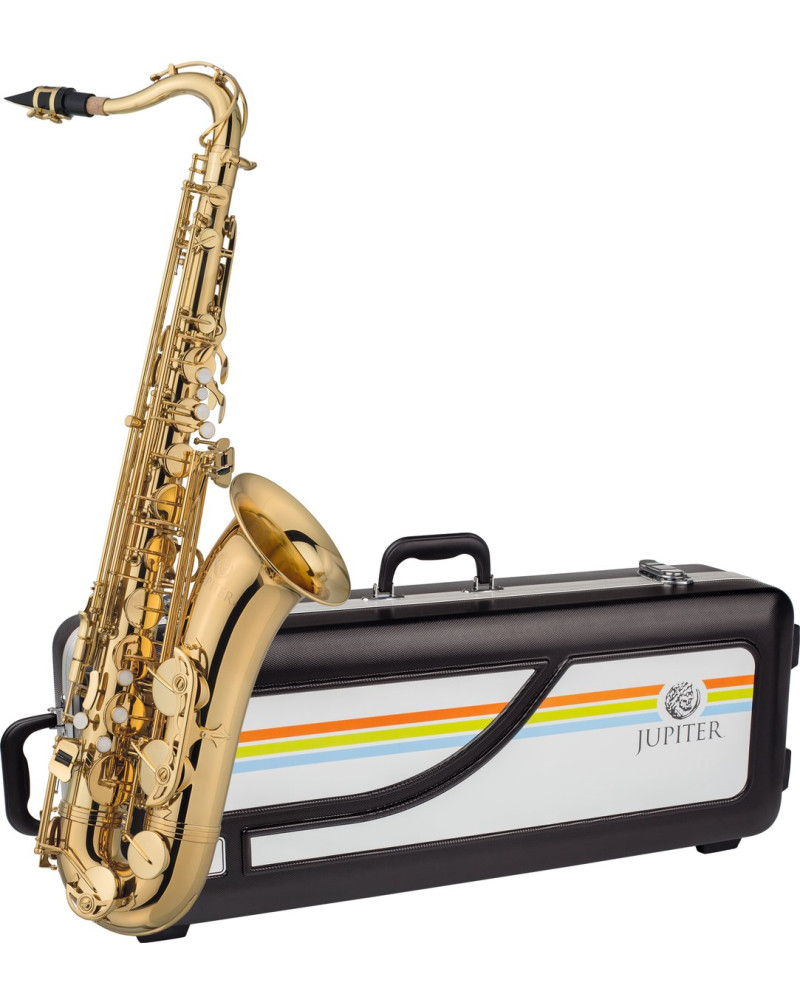 Jupiter JTS500A Bb Tenor Saxophone, School edition, Gold varnish, ABS-Case