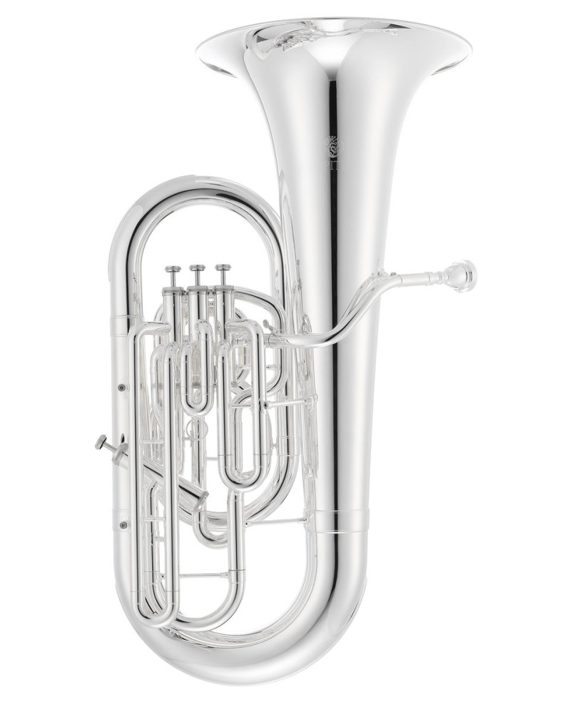 Jupiter JTU1020S Eb Tuba, 3/4, silver-plated, 3+1 valves