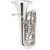 Jupiter JTU1140S Bb Tuba, silver-plated, 4 rotary valves