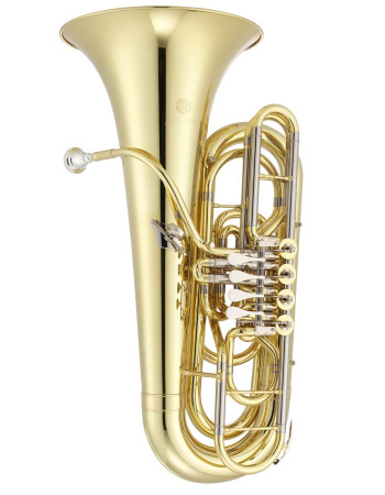 Jupiter JTU1150 C Tuba, 3/4, lacquered, 4 rotary valves