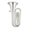Jupiter JTU705S Bb Tuba, 3/4, silver-plated, 3 valves