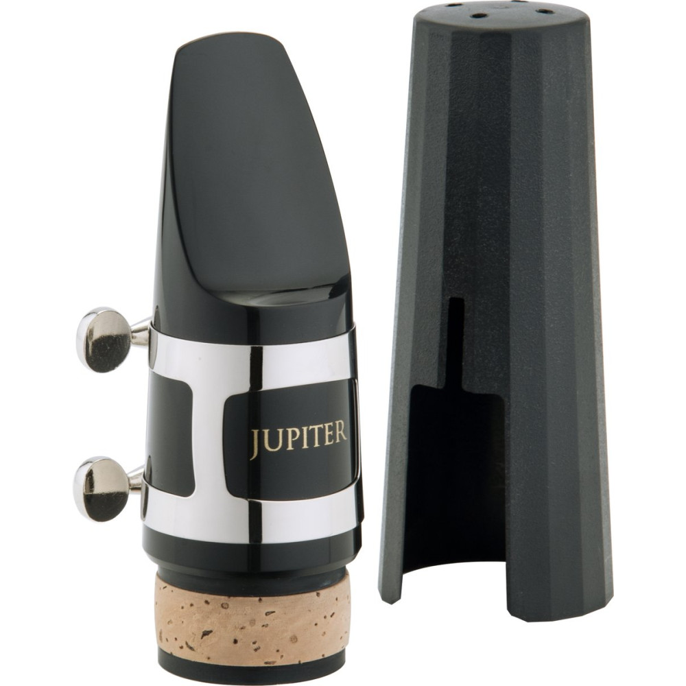 Jupiter JWM-BCK1 Mouthpiece, cap + nick.-pl. ligature, for Bass Clarinet