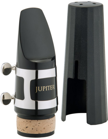 Jupiter JWM-BCK1 Mouthpiece, cap + nick.-pl. ligature, for Bass Clarinet