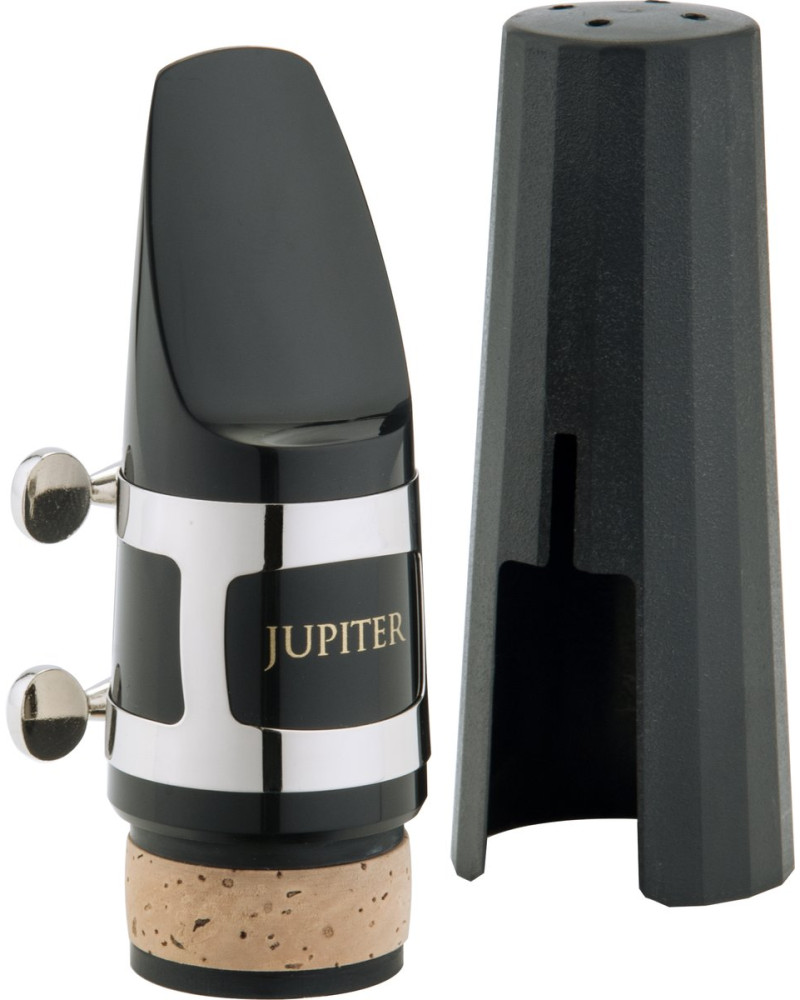 Jupiter JWM-BCK1 Mouthpiece, cap + nick.-pl. ligature, for Bass Clarinet