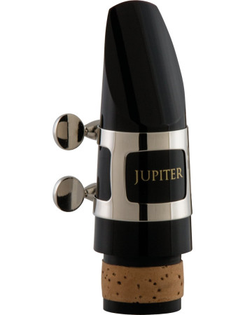 Jupiter JWM-CLK1 Mouthpiece, cap + ni.-pl. ligature, for Boehm System Clarinet/ Saxonett