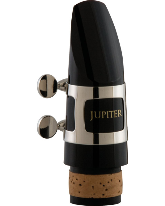 Jupiter JWM-CLK1S Mouthpiece, cap + sil.-pl. ligature, for Boehm System Clarinet /Saxonett