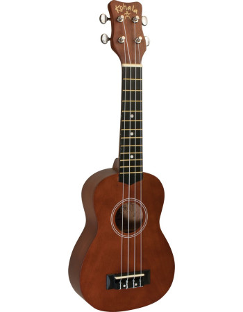 Kohala LKO-AK-SL Soprano Ukulele, Akamai Series, no binding