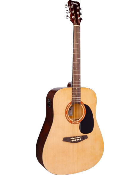 Kohala LKO-KG100SE Acoustic Guitar, preamp