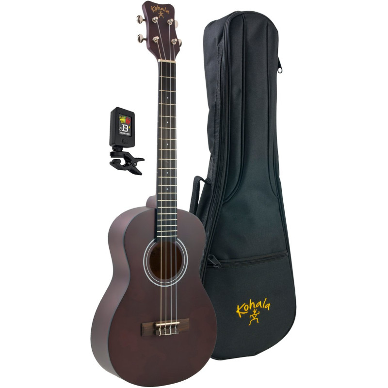 Kohala LKO-KPP-B Baritone Ukulele, Player Pack, tuner, bag