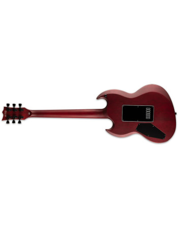 LTD LVIPER1000ETQMSTBCS VIPER-1000 EVERTUNE STBCS SEE THRU BLACK CHERRY