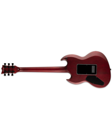 LTD LVIPER1000ETQMSTBCS VIPER-1000 EVERTUNE STBCS SEE THRU BLACK CHERRY