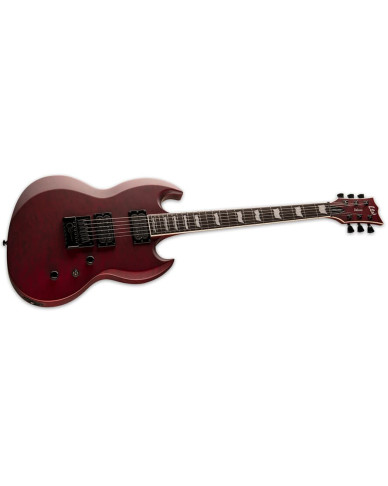 LTD LVIPER1000ETQMSTBCS VIPER-1000 EVERTUNE STBCS SEE THRU BLACK CHERRY