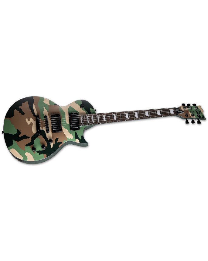 LTD EC-1000 WCS WOODLAND CAMO SATIN